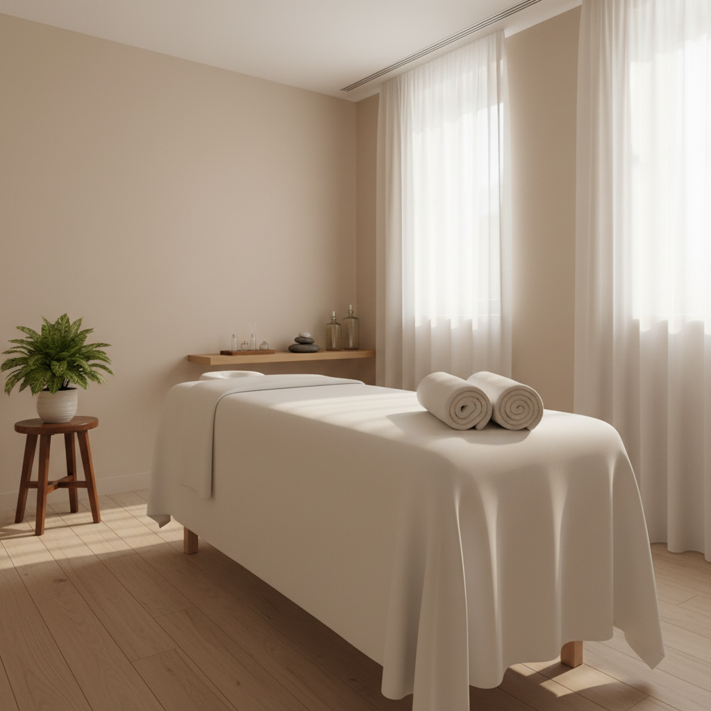 Sala de masaje spa profesional